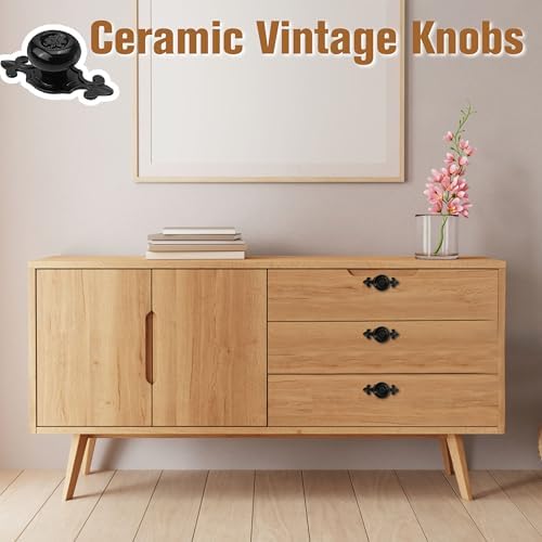 5-Piece Retro Knobs Set for Cabinets