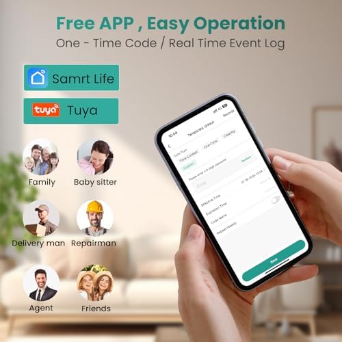 Enhanced Security Smart Door Lock for Home Away