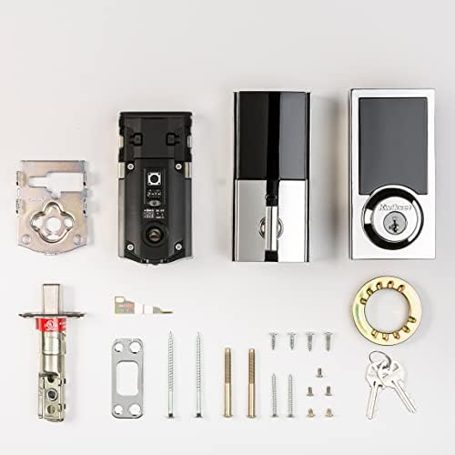 Kwikset SmartCode 916 Polished Chrome Deadbolt