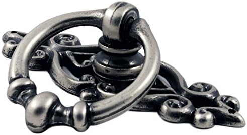 10247AP Ring Pull with Backplate Aged Pewter