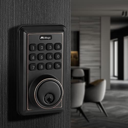 iMagic Keypad Deadbolt Easy Keyless Entry 50 User Codes