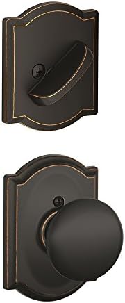 Schlag Deadbolt Set Aged Bronze