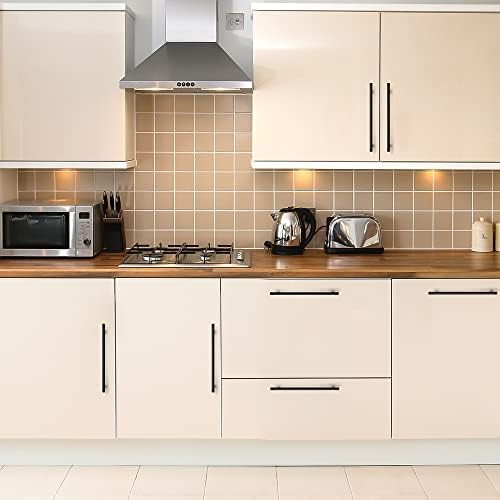 Ravinte 10 Cabinet Handles Matte Black Pulls