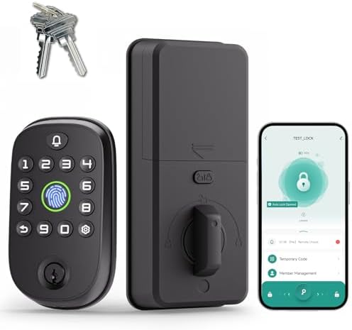 Smart Deadbolt with Alexa Tuya