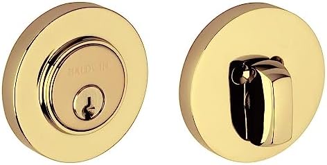 Baldwin Deadbolt Lock Black Surface Mount
