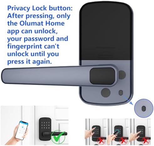 Smart Door Lock with Keypad App Control