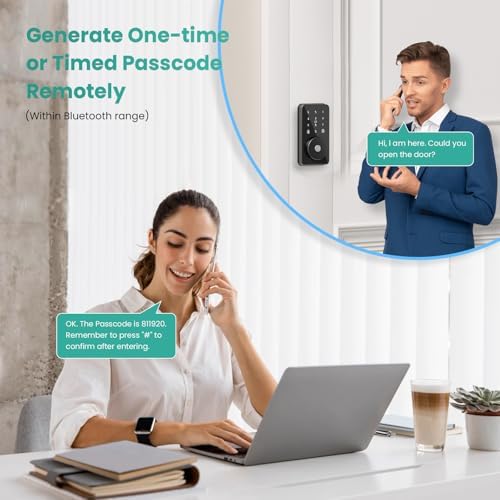 Enhanced Security Smart Door Lock for Home Away