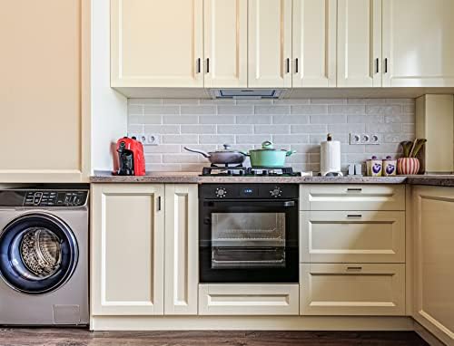Ravinte Solid 3 Inch Kitchen Cabinet Square Pulls Oil-Rubbed Bronze Kitchen Handles