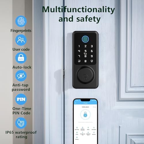 SecuslyKeyless Entry Door Lock Set