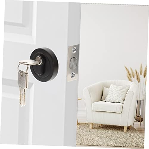 EXHUMKY Concealed Zinc Alloy Deadbolt Lock Matte Finish Secure Entry Door