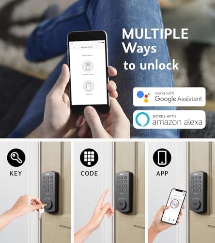 Lio Home Smart Deadbolt Lock with WiFi Keypad