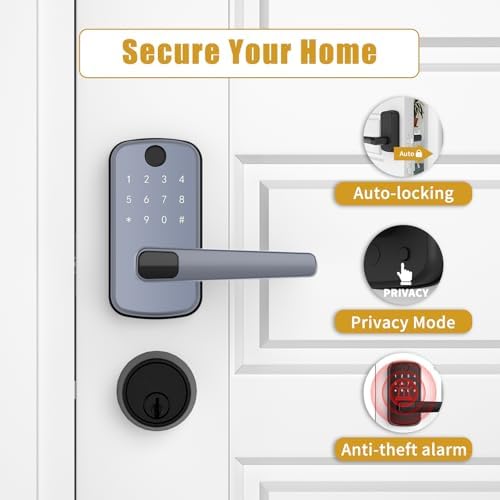 Smart Door Lock with Keypad App Control