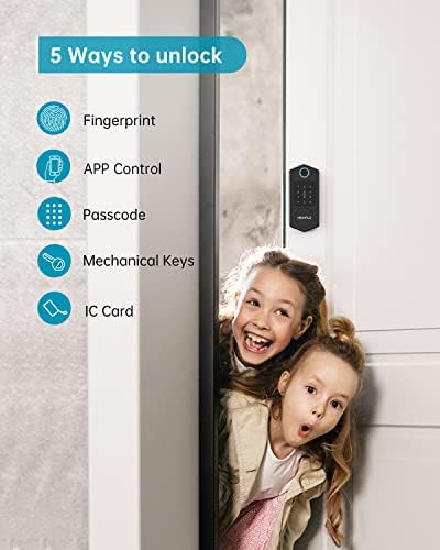 Secure and convenient smart deadbolt with real-time tracking backdrop integration