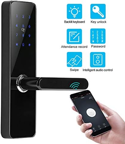 Advanced 4-in-1 Keyless Door Lock for Smart Home Security