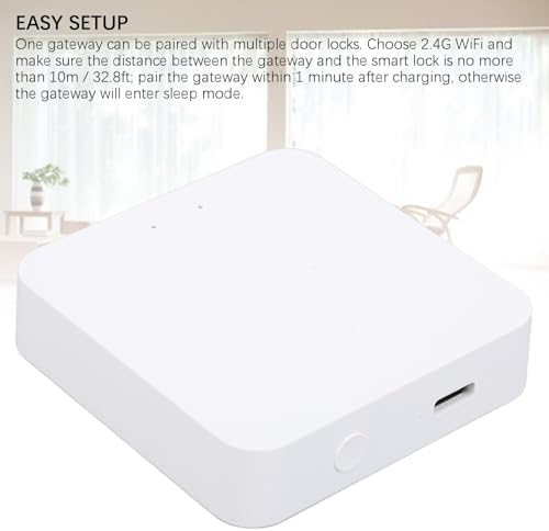 Smart Lock WiFi Hub with Voice Control and Remote Access