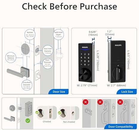 Smart Front Door Lock withAPP Control