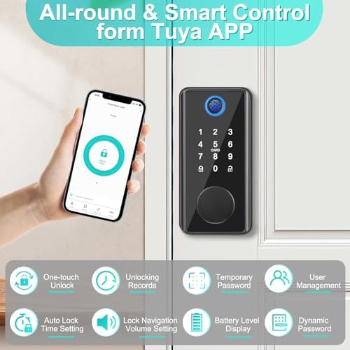 Hurra Smart Lock 5-in-1 Keyless Entry Door Lock