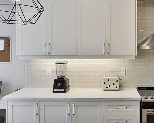 Sturdy 10-Piece Pulls for Cabinets with Brushed Nickel Finish
