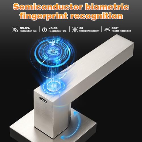 Probrico Smart Lock with Keyless Entry Door