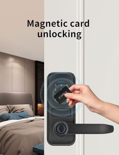 Unlock Your Home Smartly Smart Lock with Fingerprint Key App Control