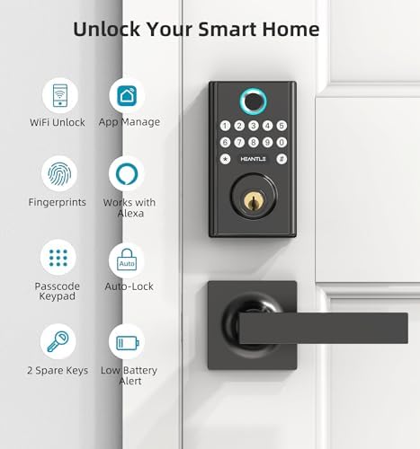 Internet Smart Door Lock - Fingerprint Entry System with Alexa Google Voice Control