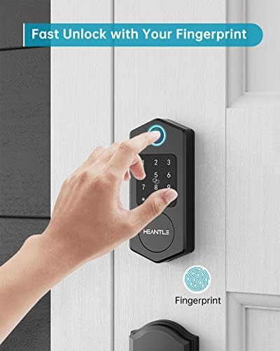Secure and convenient smart deadbolt with real-time tracking backdrop integration