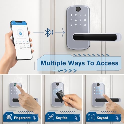 OluMat Keyless Entry Door Lock with Gateway Deadbolt
