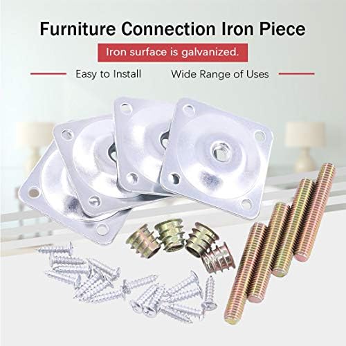 Quick-Fix Sofa Leg Mounting Plate