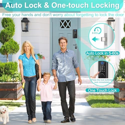 Hurra Smart Lock 5-in-1 Keyless Entry Door Lock