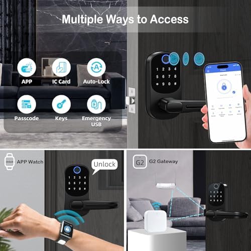 Smart Door Lock with Keypad for Front Door