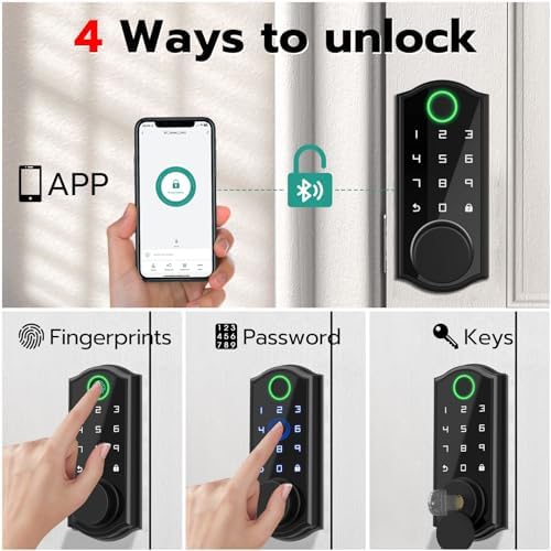 Fingerprints Door Lock for Front Door Locking