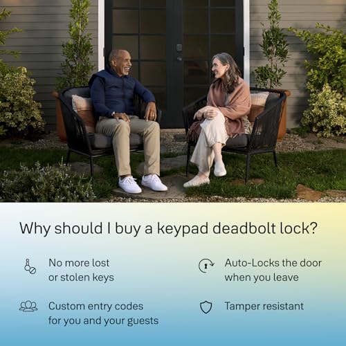 Yale No Key Keypad Secure Reliable Deadbolt