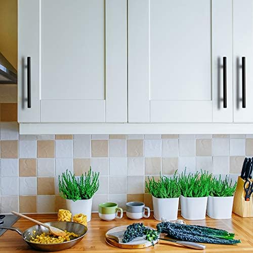 Stylish Matte Black 6-Inch Cabinet Pulls for Perfect Fit