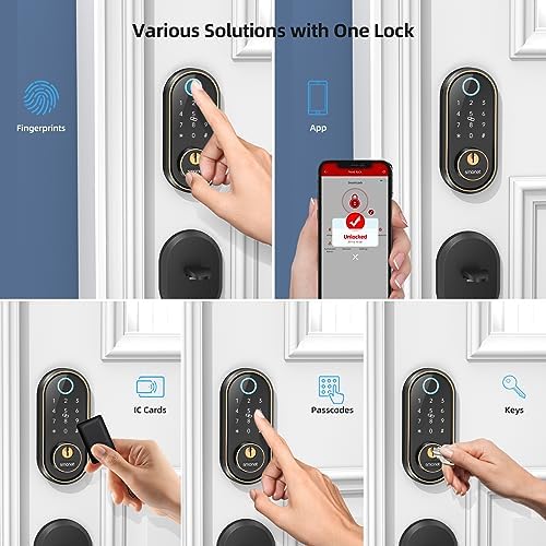 Secure Smart Door Lock with Fingerprint Alexa Compatibility