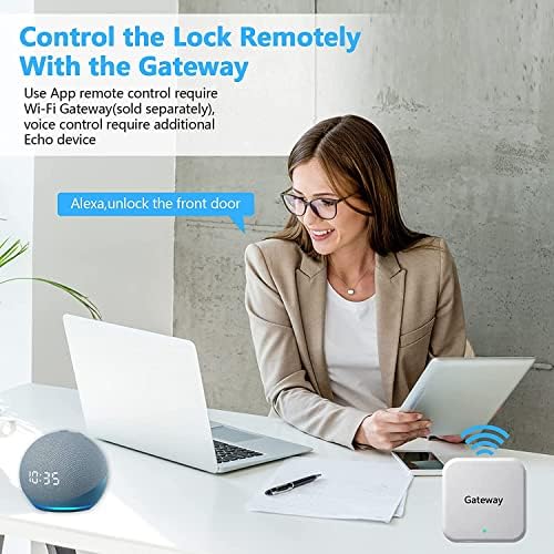 Smart Door Lock X2 with Fingerprint Keypad Keyless Entry