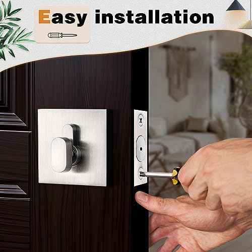 Probrico Satin Nickel Deadbolt