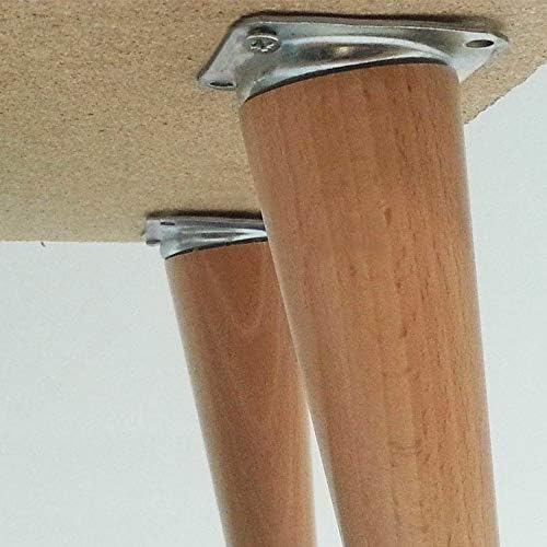 Easily Attach Furniture Legs with Mounting Plates Set
