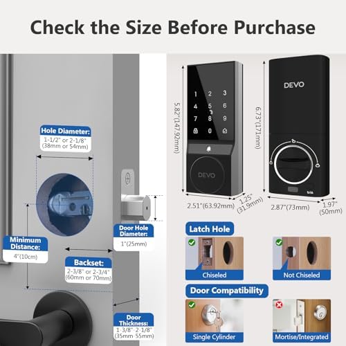 Devo Smart Lock Keyless Entry Door Lock