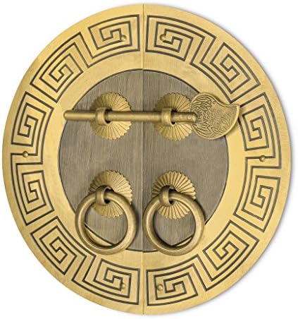 Tibetan Brass Cabinet Face Plate Set - Perfect for Your Design Needs