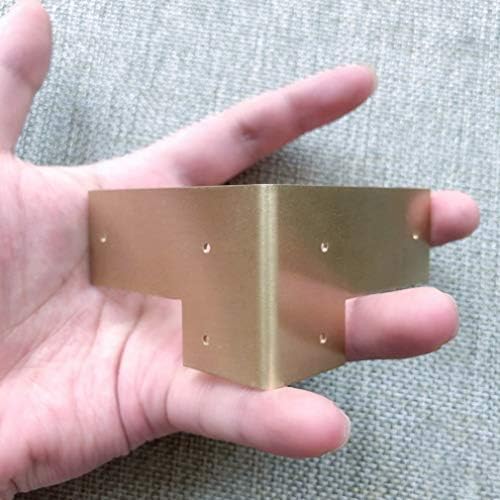 Antique Brass Corner Protectors 4Pcs Metal Box Edge