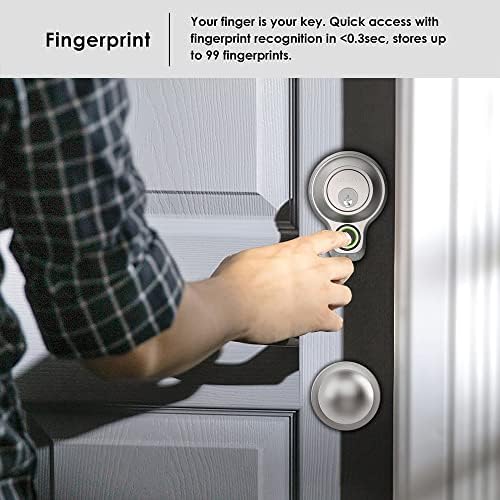 Secure Entry with Fingerprint Voice