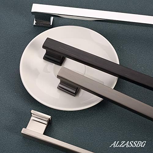 10-Piece Brushed Black Nickel Cabinet Pulls for Kitchen Cabinets and Drawers