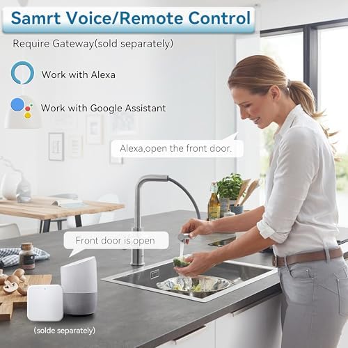 BEBASIA Fingerprint Door Lock Set Smart Entry for Your Home