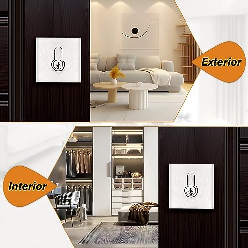 Probrico Satin Nickel Double Cylinder Deadbolt