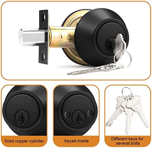 Straightforward Double Cylinder Deadbolt Guide Probrico Replacement Lock Set