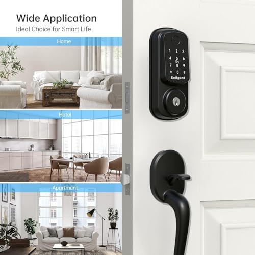 Secure Front Door Lock with Alexa and Google Home Integration