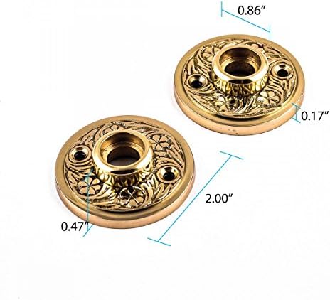 Beautiful Victorian Door Knob Rosettes