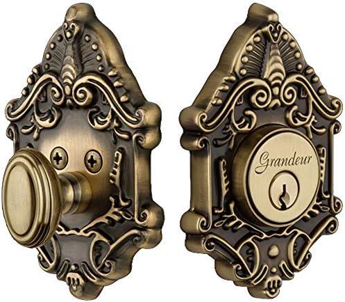 Grandeur Victorian Single-Cylinder Deadbolt