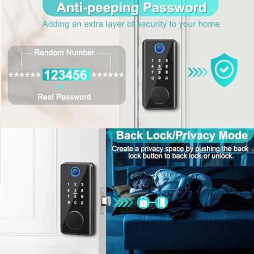 Hurra Smart Lock 5-in-1 Keyless Entry Door Lock