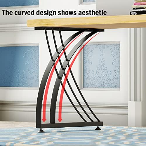Curved Metal Desk Legs